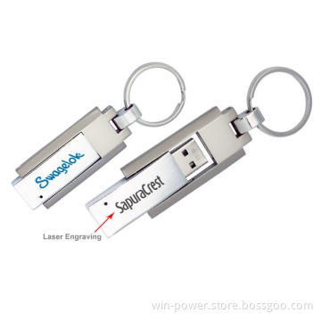 Customized Keyring Metal USB Flash Drive